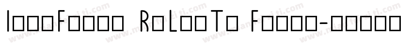 IdeaFonts ReLieTi Fonts字体转换